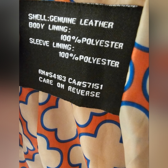 Ladies leather jacket M - Picture 6 of 11